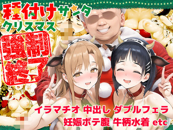 【にじエロ】 種付けサンタ クリスマス強●終了 アスナ＆直葉 【d_479233】