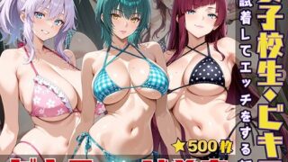 【中出し】 女子校生がビキニを試着してエッチをする話 【d_552266】