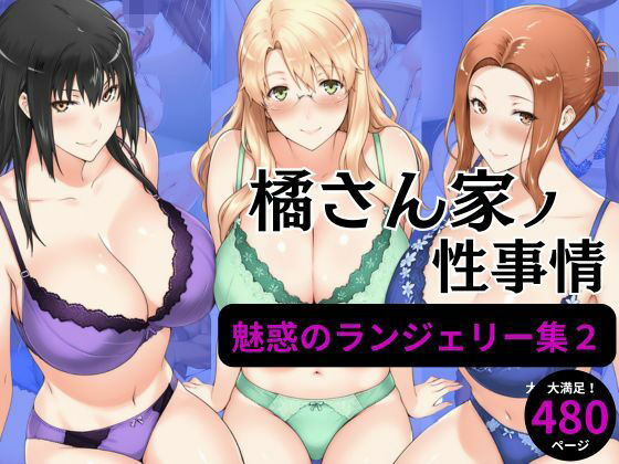 【中出し】 橘さん家の性事情 【ランジェリーイラスト集2】 【d_584090】