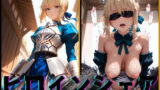 【中出し】 ヒロインシェア‐色んな男に好き放題犯●れるCG集‐セイバー編 【d_575833】