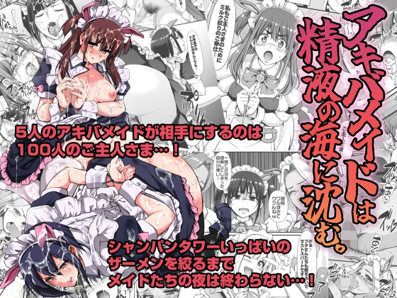 【中出し】 アキバメイドは精液の海に沈む。 【d_271561】