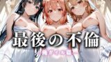 【中出し】 最後の不倫。――結婚式前夜、ラブホでウェディングドレスを脱がされてVol.4 【d_626257】