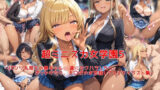 【中出し】 超ミニスカ女学園5〜パンツ丸見えの黒ギャルJK達にセクハラしたり、ぶっかけたり、チ〇ポのお世話してもらうイラスト集〜 【d_631169】
