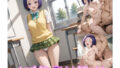 【中出し】 キモデブ達に襲われた青髪の少女 【d_634534】