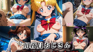 【中出し】 用務員おじさん放課後の性支配【美少女戦士セーラームーン】 【d_620059】