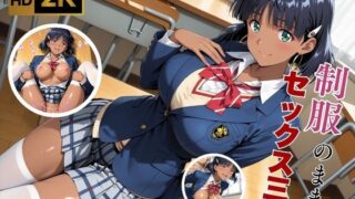 【中出し】 【ふしぎの海のナ●ィア】褐色美少女が制服姿のまま、快感に溺れるまで。 【d_670402】