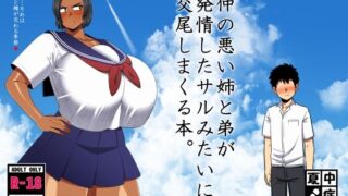 【中出し】 仲の悪い姉と弟が発情したサルみたいに交尾しまくる本。 【d_642957】